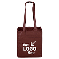 Gusset -  6 Bottle Wine Tote Bag